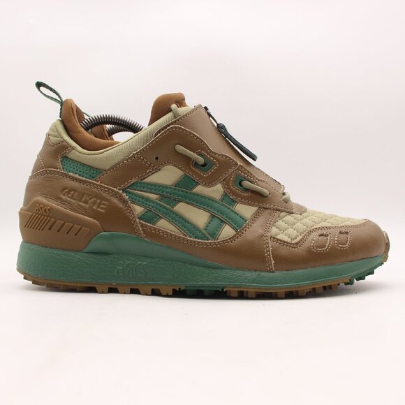 NWOB Asics Gel MT ZIP Men's Size 9 Chestnut/Hunter Green 1191A143 Quickstrike - Picture 1 of 9